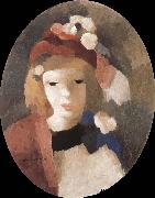 Marie Laurencin Bust of younger female painting